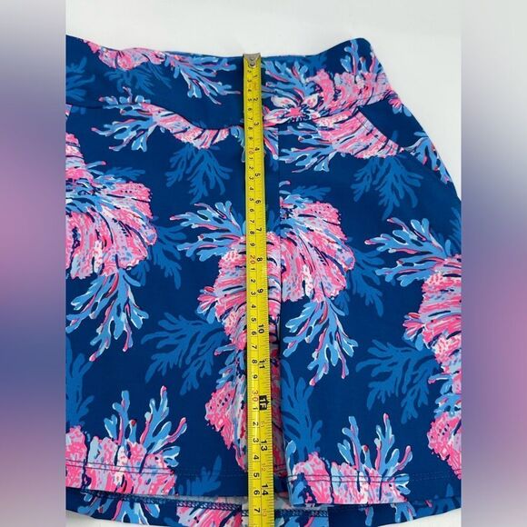 Lilly Pulitzer UPF 50+ Luxletic Shasta Skort Color Multi For Fans Golf - Picture 13 of 14